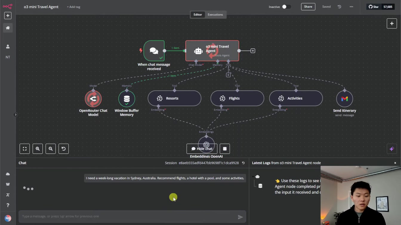 OpenAI Fires Back at DeepSeek With a New Reasoning Model: o3-mini (n8n AI Agent) 16번째 장면
