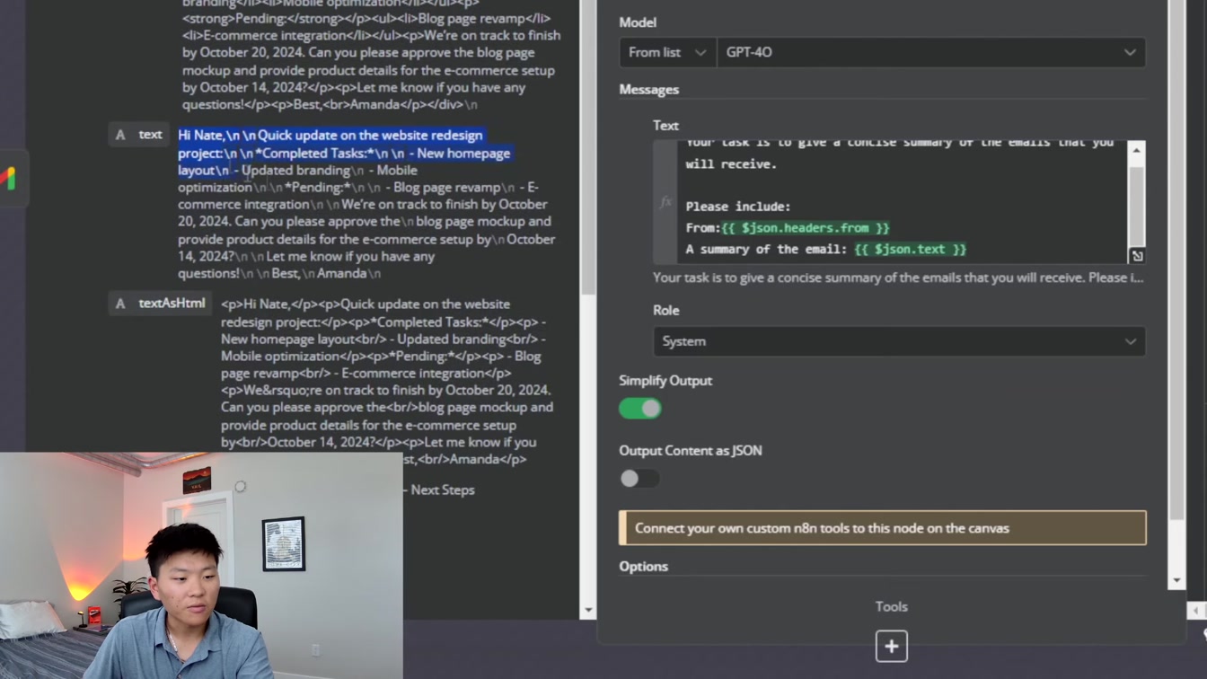 I Built a Personal Assistant AI Agent with No Code in n8n 7번째 장면