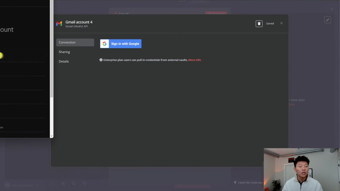 Set up Google Credentials in n8n in 5 minutes (2025) 10번째 장면