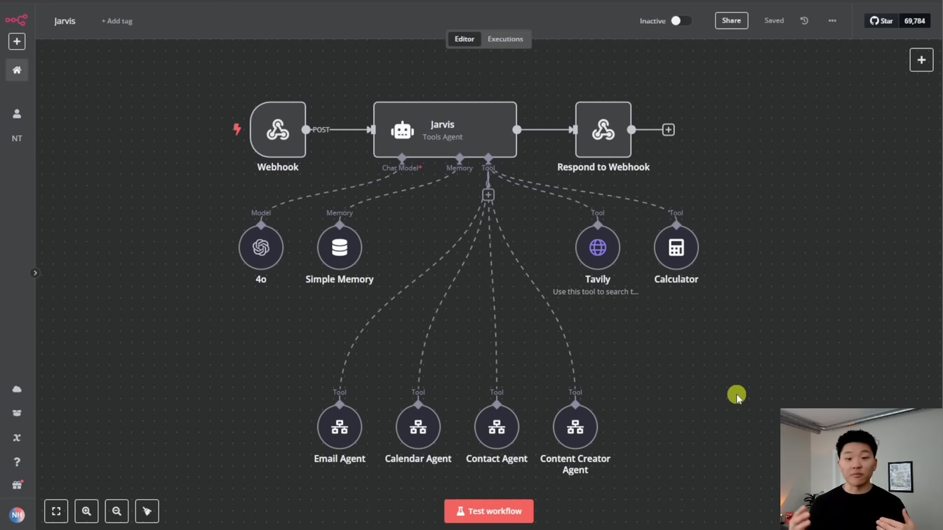 How I Built JARVIS with No Code (Tutorial w/ Lovable, ElevenLabs, n8n) 20번째 장면