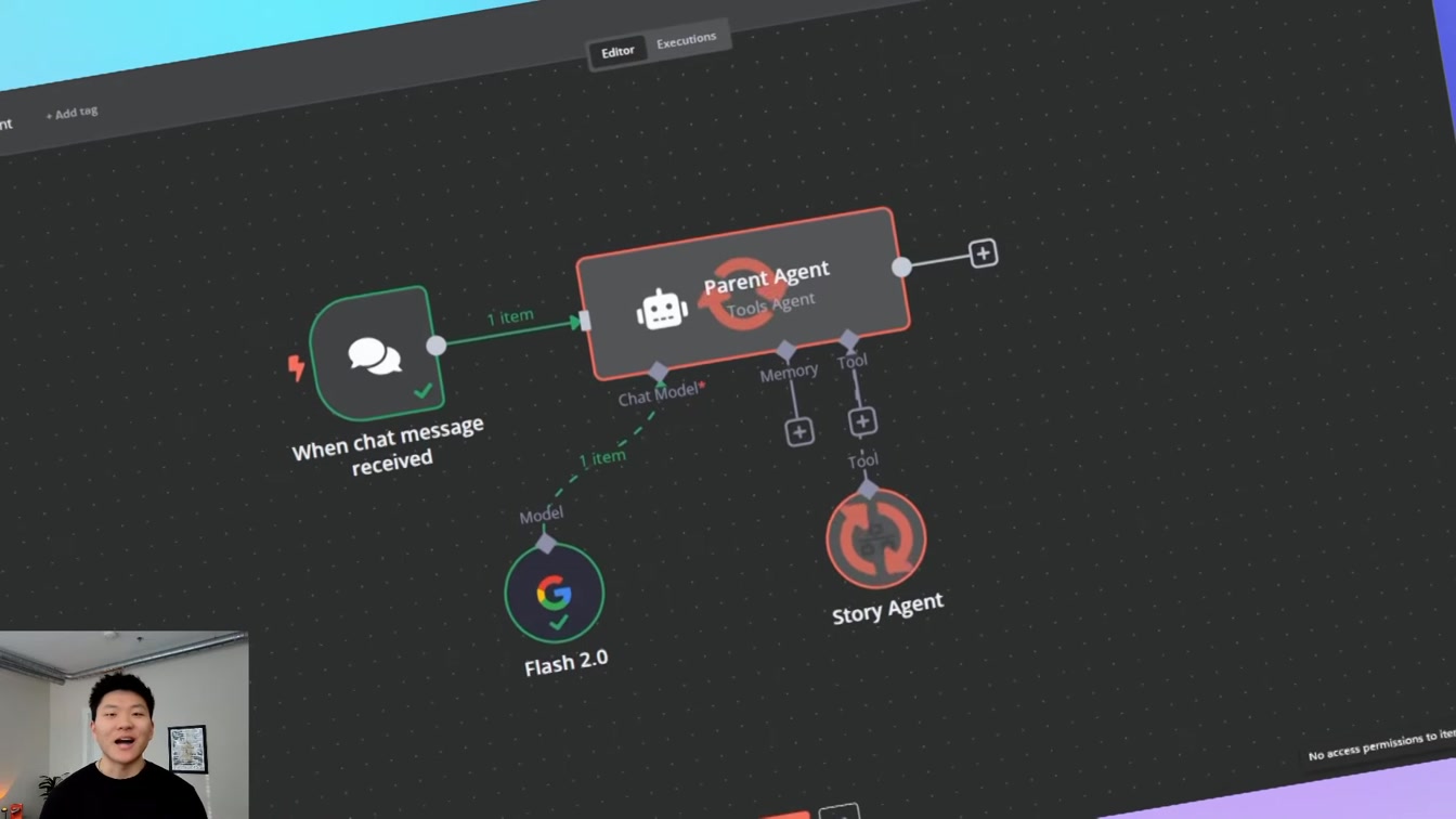 Make Your Agents Communicate Better in n8n (Feedback, Specifying Inputs, Agent Logs) 1번째 장면