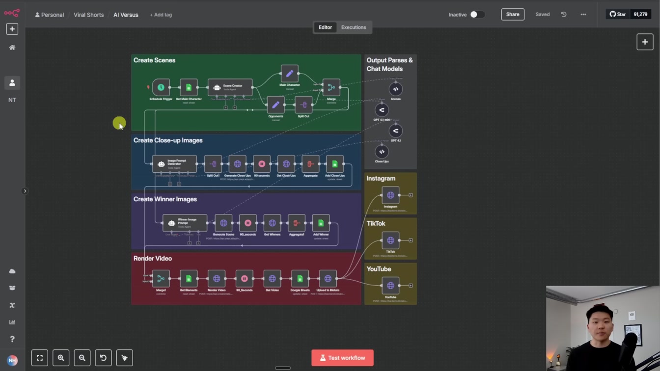 This AI System Creates & Posts Faceless Shorts 24/7 (free n8n template) 20번째 장면
