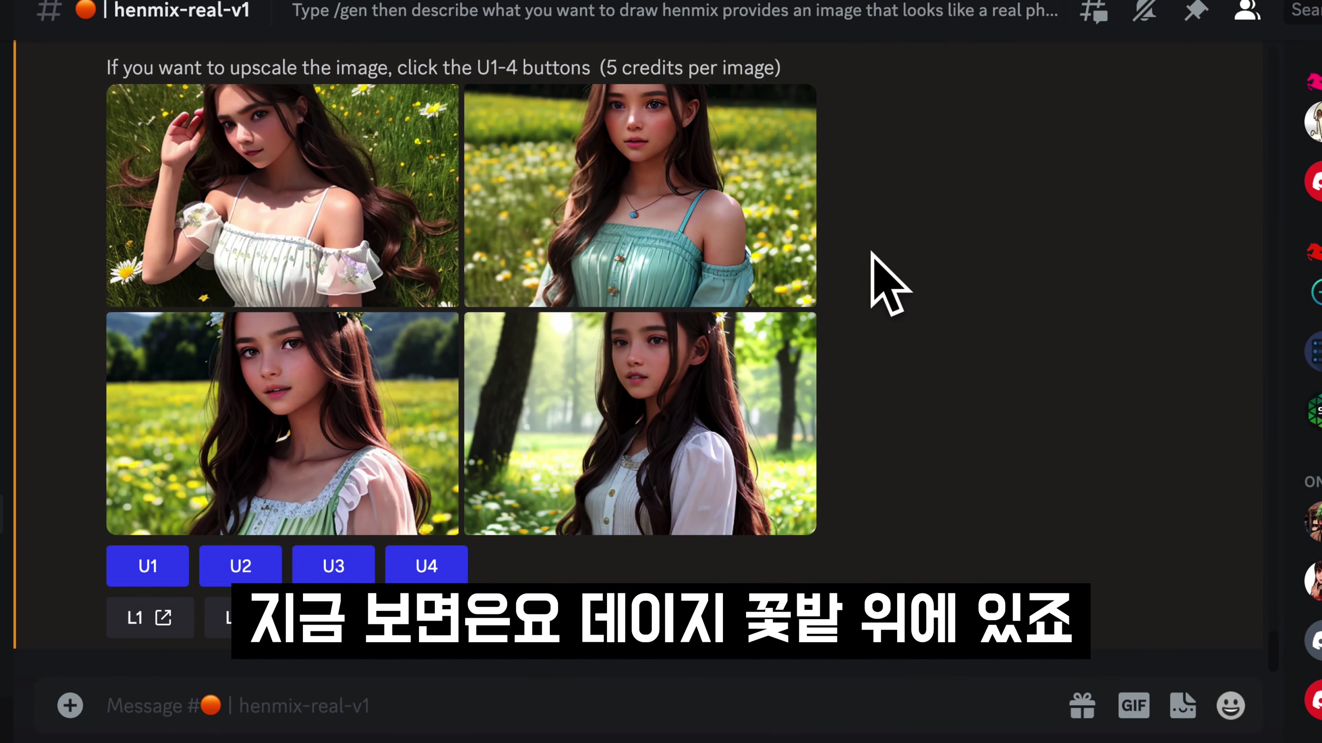 무조건 해보세요! 챗GPT4의 완벽한 묘사력 + 최신 AI 이미지 생성기 = 환상적인 결과물! Lasco.ai 인공지능 이미지 생성기! 오후다섯씨 11번째 장면