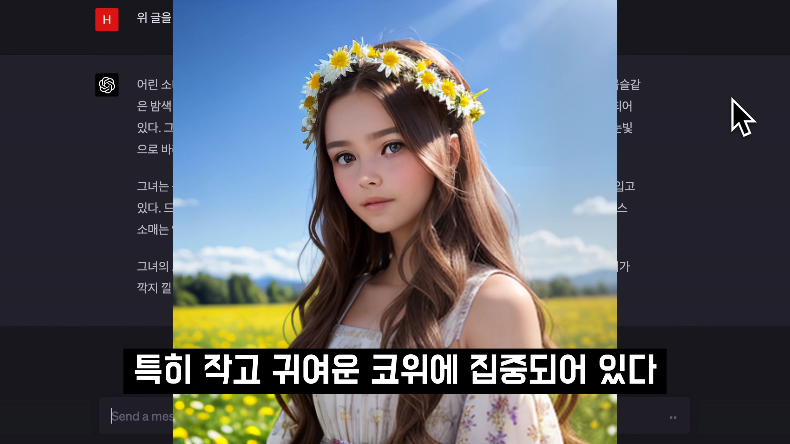 무조건 해보세요! 챗GPT4의 완벽한 묘사력 + 최신 AI 이미지 생성기 = 환상적인 결과물! Lasco.ai 인공지능 이미지 생성기! 오후다섯씨 13번째 장면