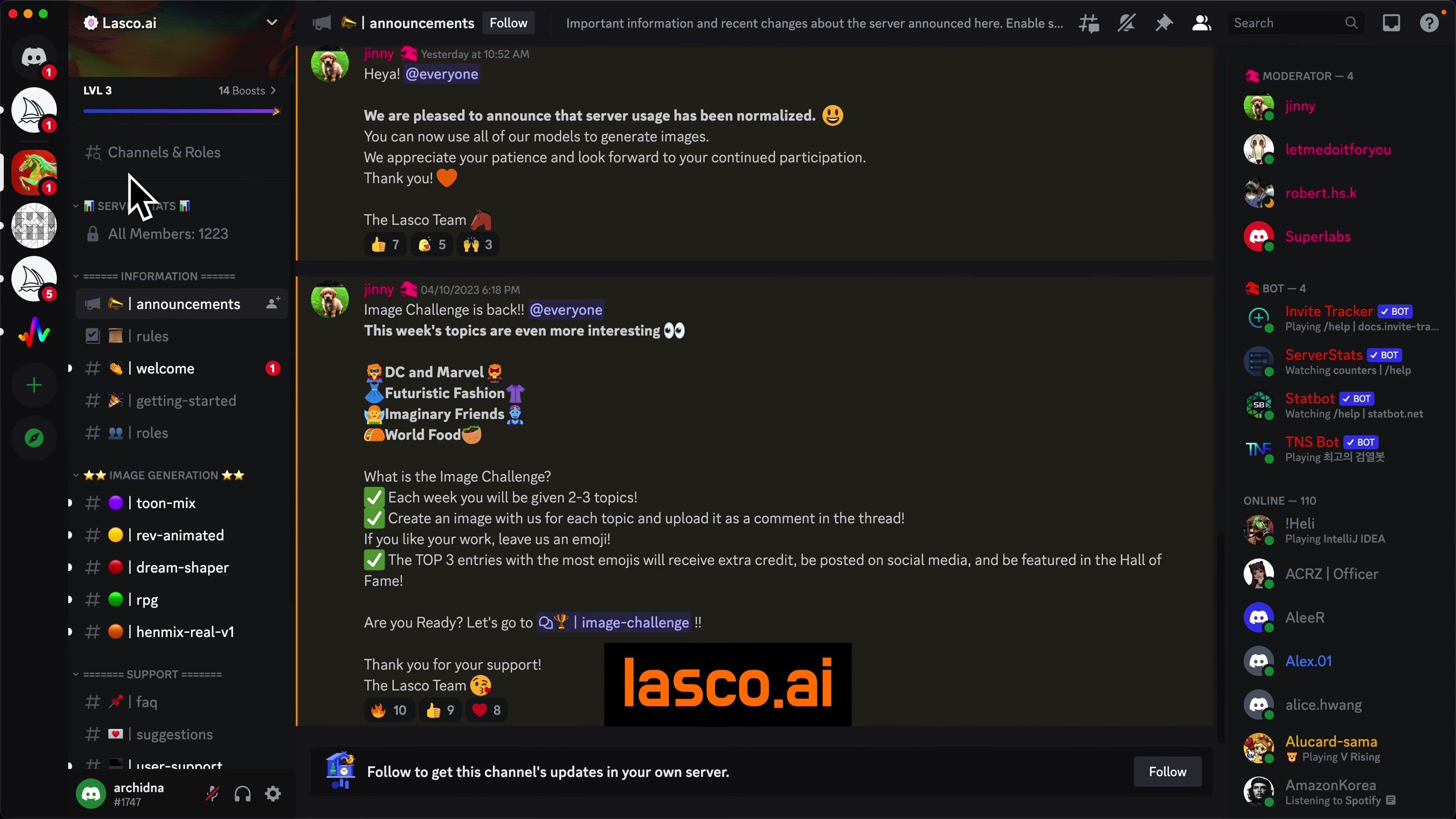 무조건 해보세요! 챗GPT4의 완벽한 묘사력 + 최신 AI 이미지 생성기 = 환상적인 결과물! Lasco.ai 인공지능 이미지 생성기! 오후다섯씨 4번째 장면