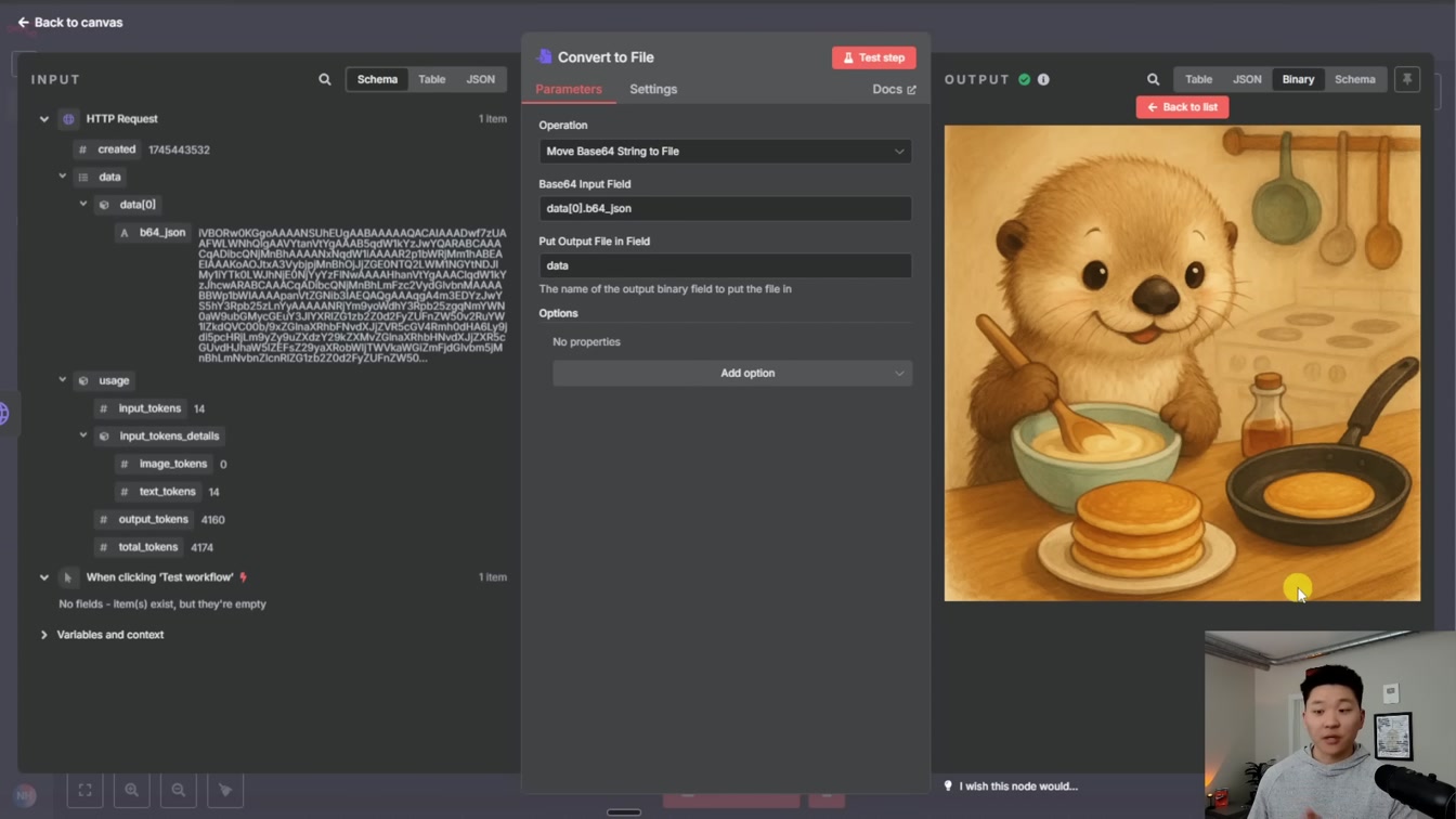 OpenAI's Image API Just Changed the Game (save 10+ hours/week, n8n tutorial) 23번째 장면