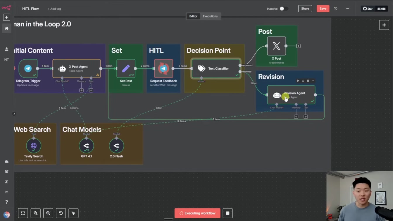 The Secret to Making AI Agents 100% Reliable - Human in the Loop (n8n) 15번째 장면