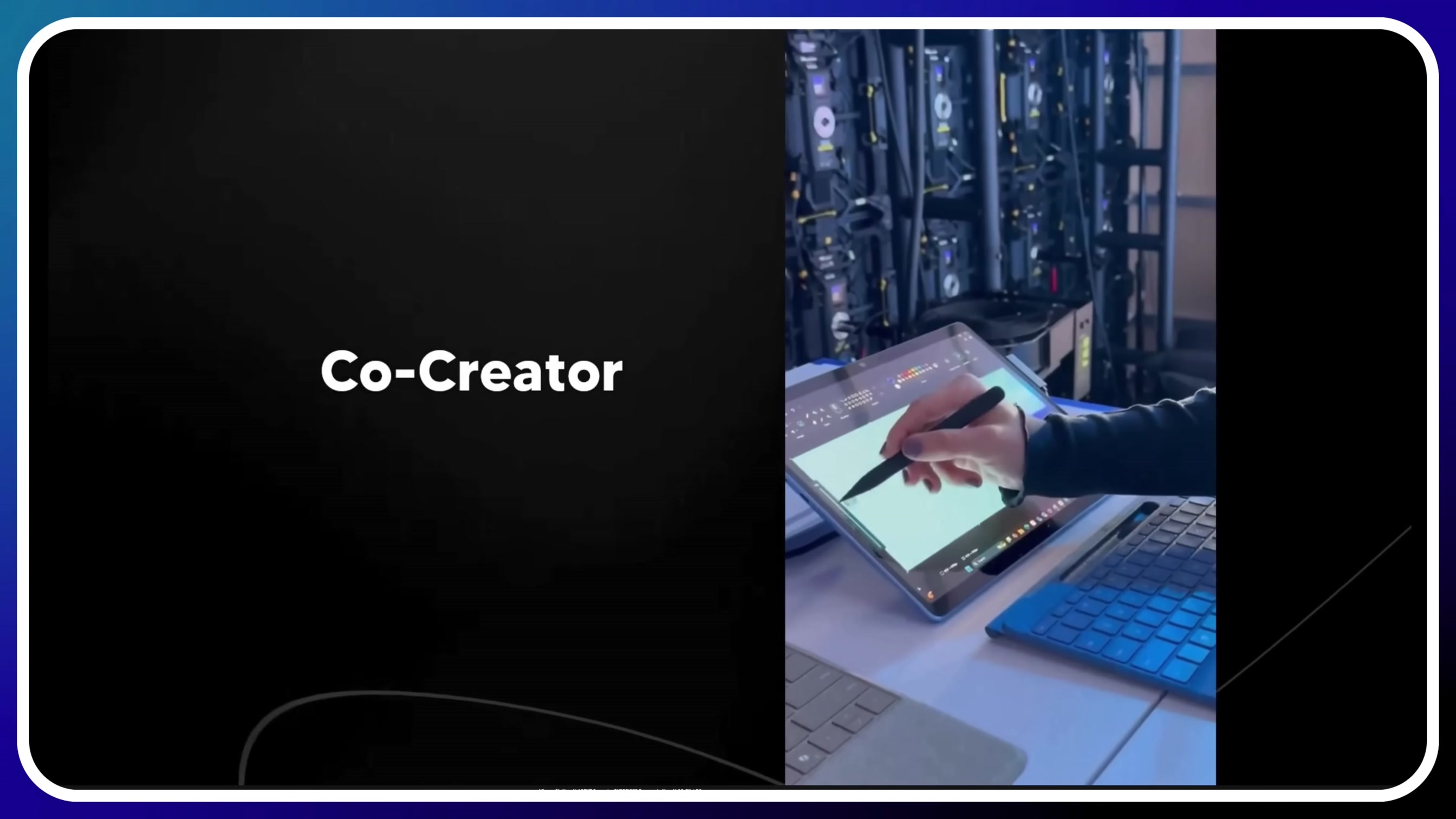 드디어 통합 AI의 시대 개막! MS 인공지능 Copilot + PC! Surface MSBuild 드디어 출시! 마이크로소프트 Recall Co-creator 오후다섯씨! 20번째 장면