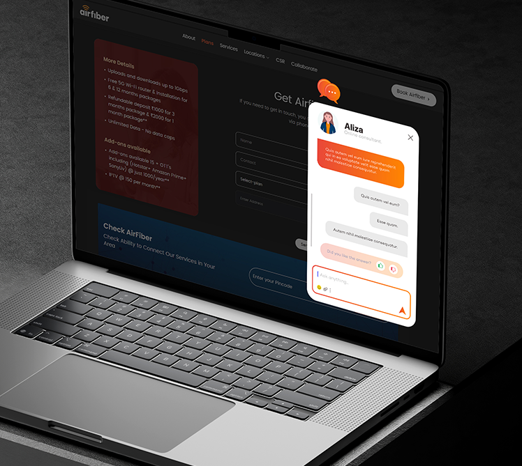 24×7 Chatbot gives instant help anytime.