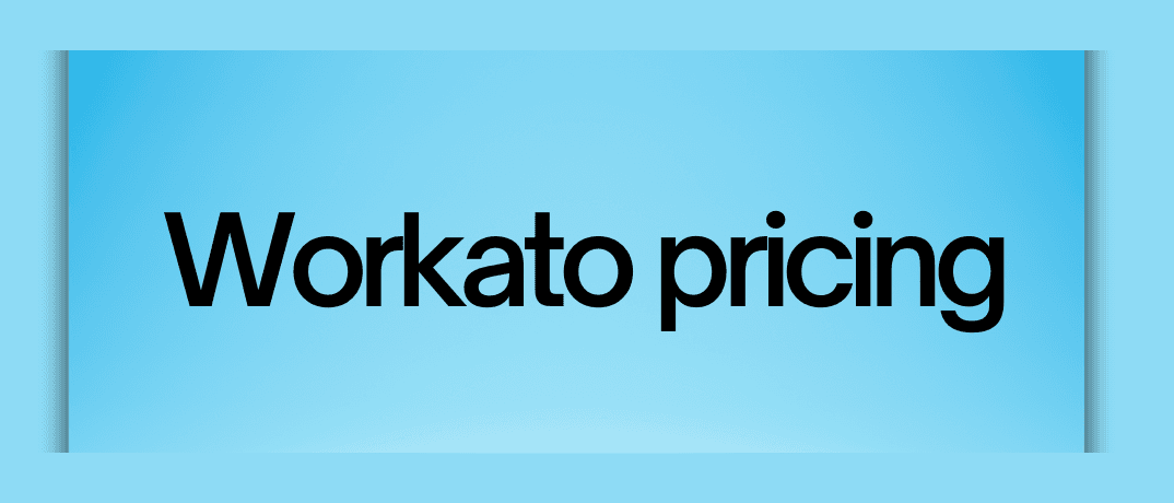 Workato Pricing