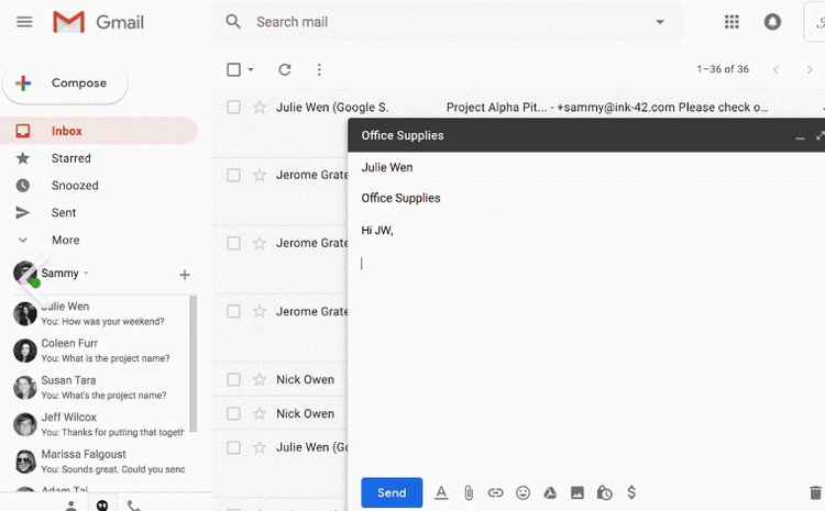 GOOGLE COMPOSE
