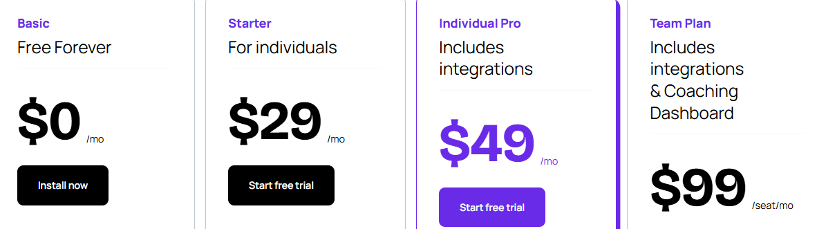 Lavender pricing