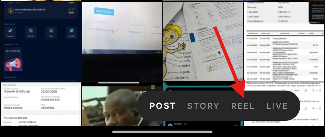 Instagram reel