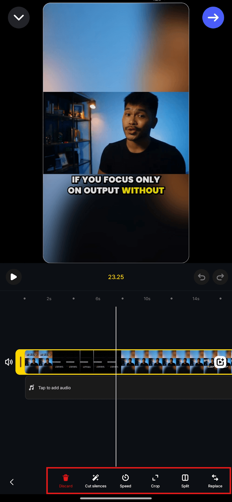 Edit instagram reel 2