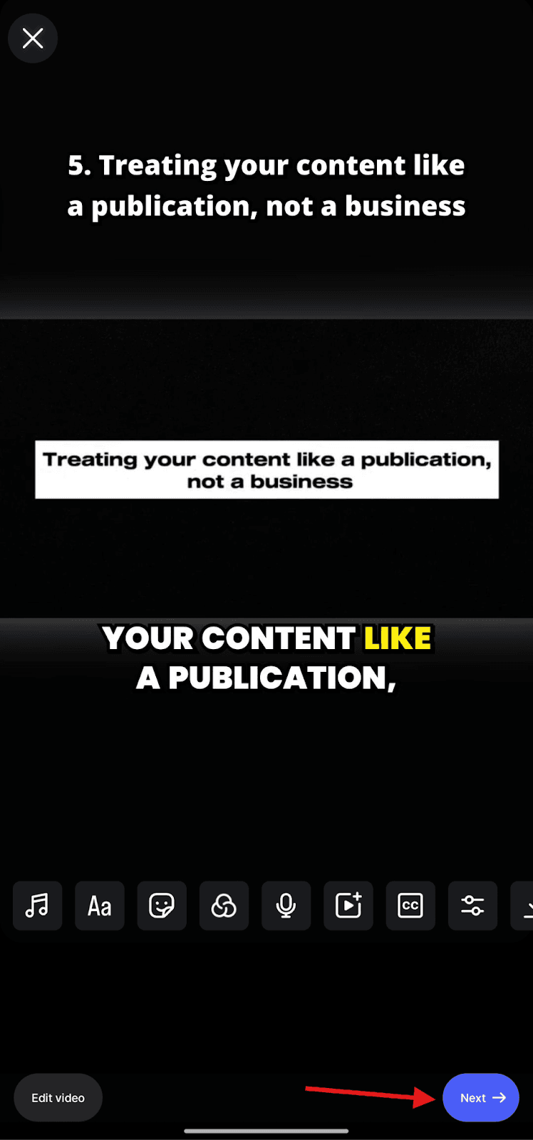 Preview instagram reel