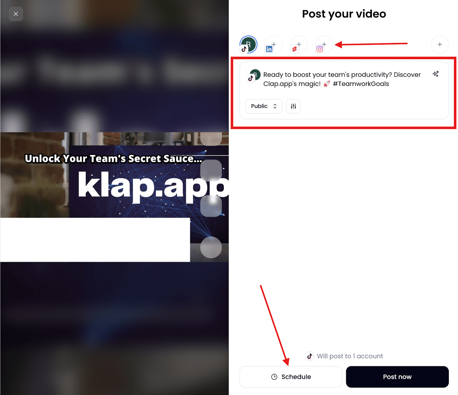 Schedule Your Instagram Reel
