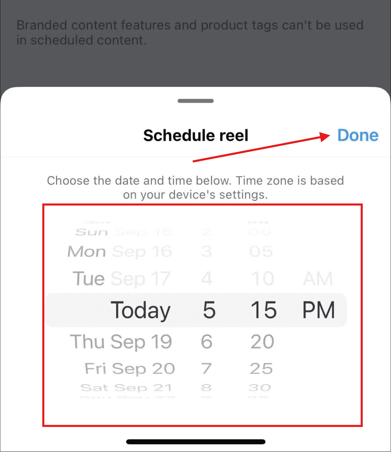 Schedule Your Reel 