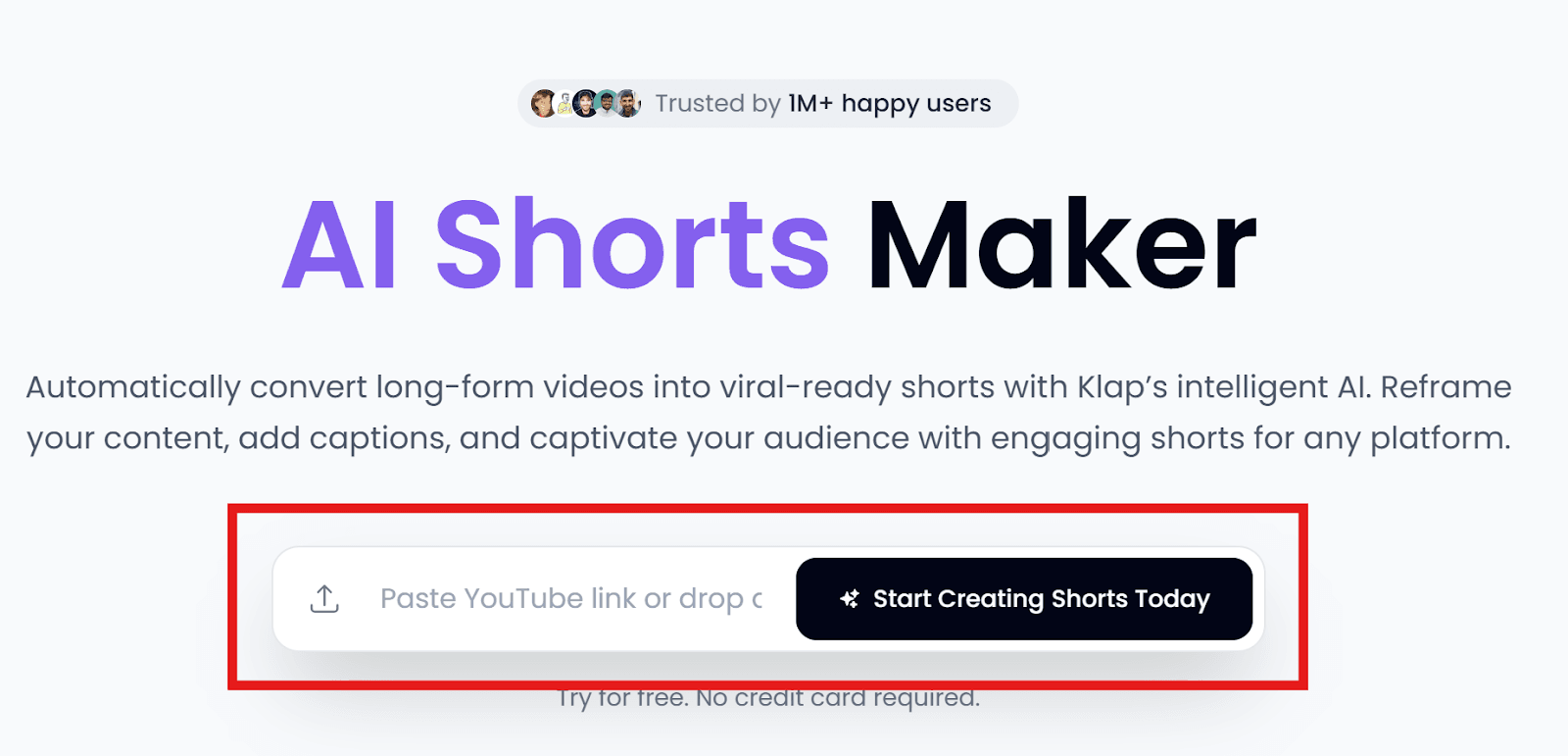 Klap AI Shorts Maker