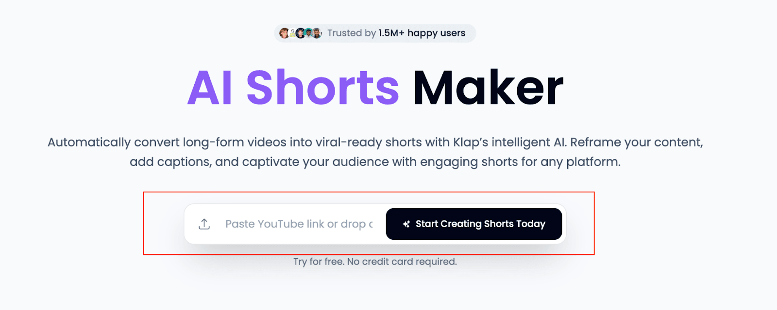 Klap AI Shorts Maker
