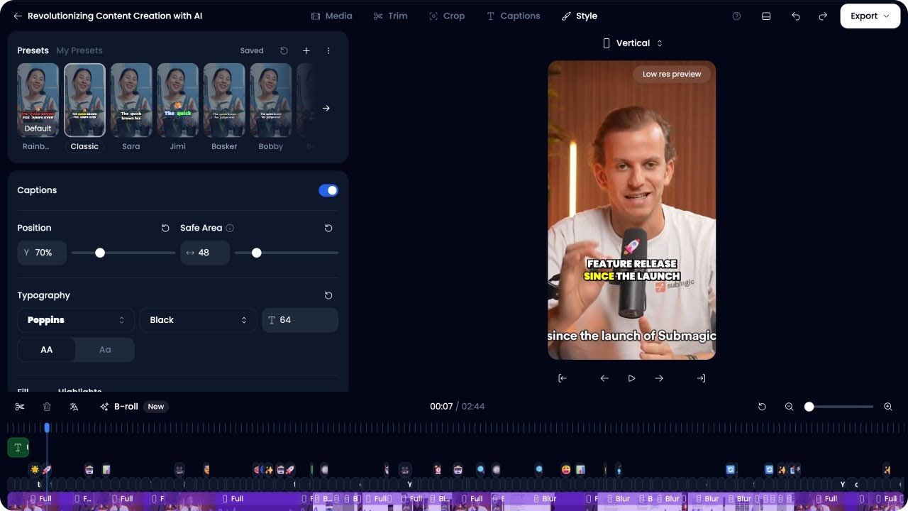 Klap Video Editor