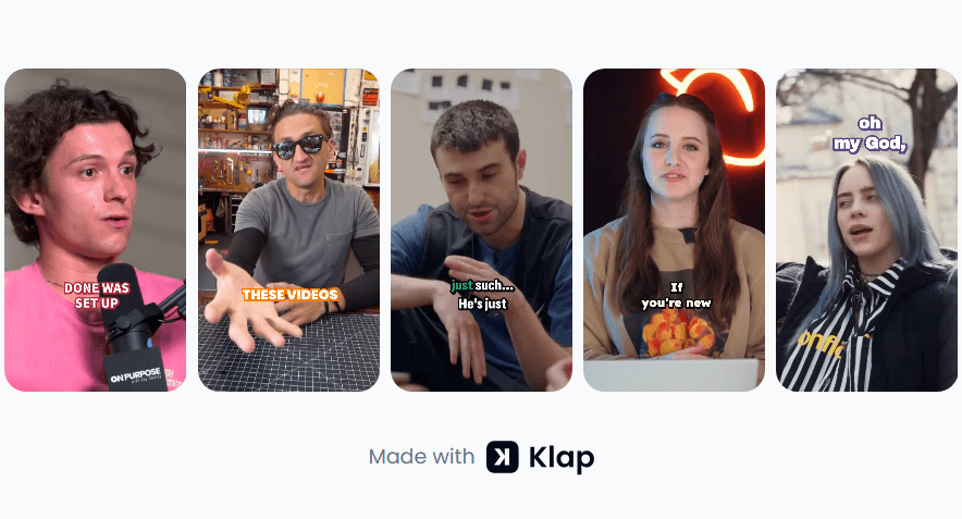 Made with Klap