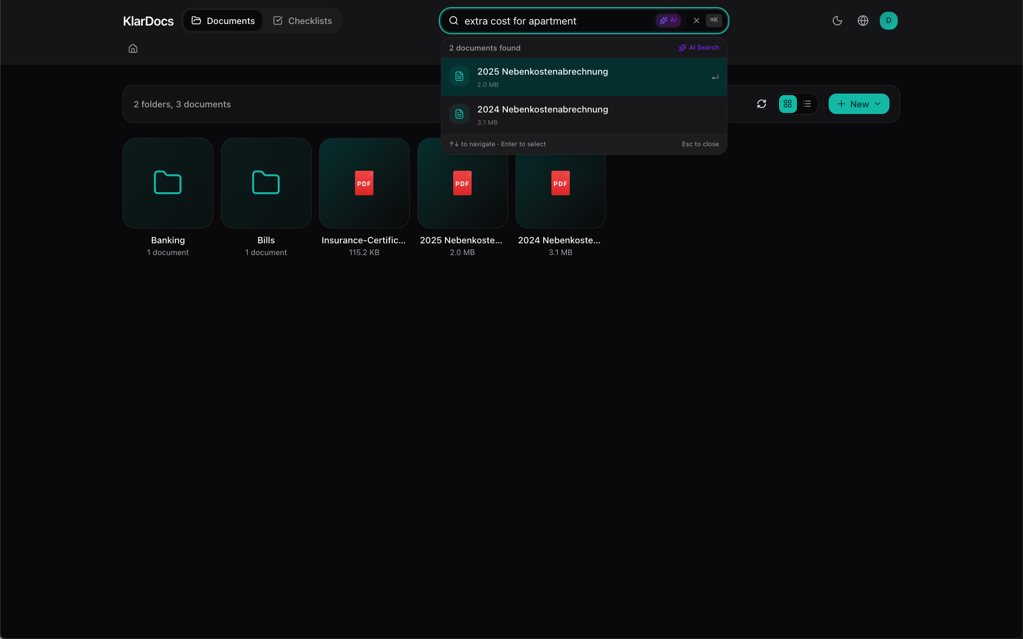 Search by meaning — in your language