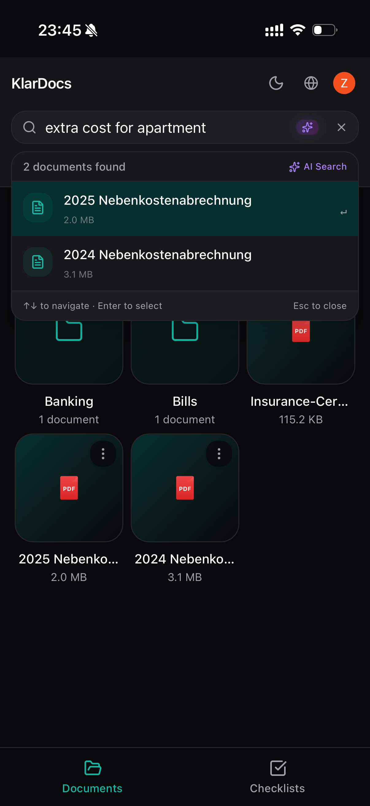 Search by meaning — in your language