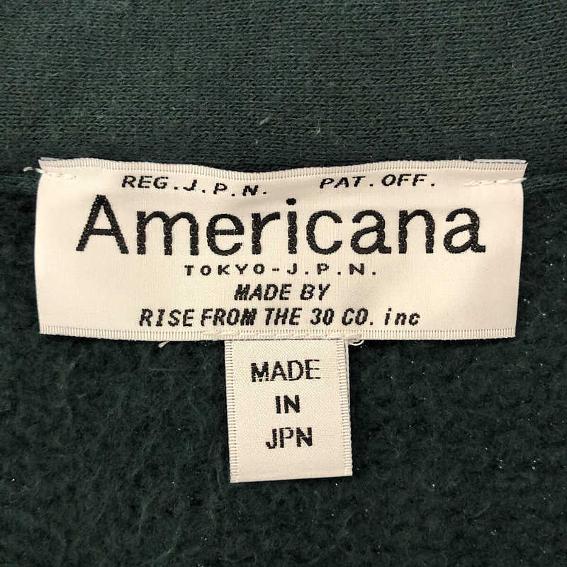 Americana / アメリカーナ ハーフジップ スウェット