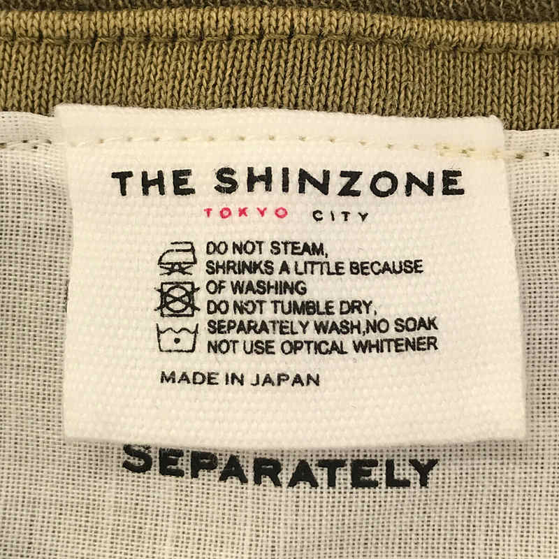 Shinzone / シンゾーン PIGMENT CROPPED TEE Tシャツ