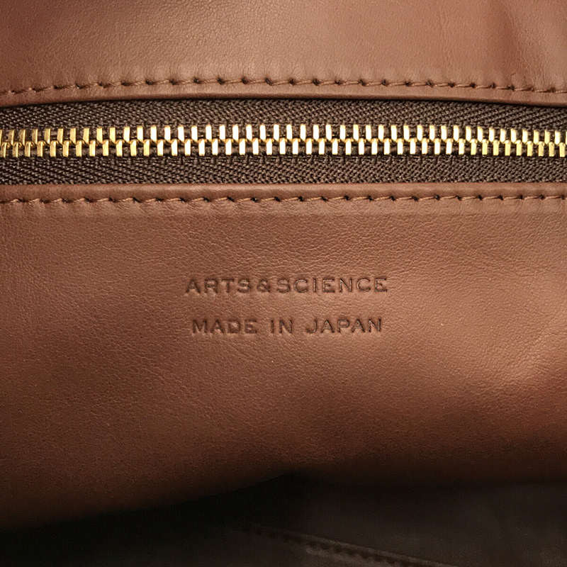 ARTS&SCIENCE / アーツアンドサイエンス Stitch flap bag M レザー ステッチ フラップ バッグ