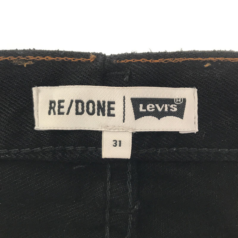 RE/DONE / リダン Levi'sリーバイス リメイク クラッシュ加工 5P デニムパンツ