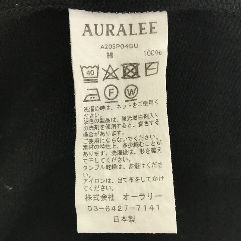 AURALEE / オーラリー SUPER SOFT SWEAT BIG P/O