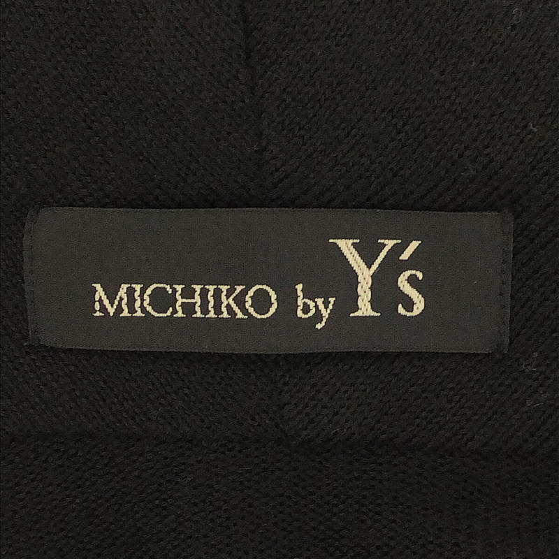 MICHIKO BY Y'S / ミチコバイワイズ ウール変形カーディガン