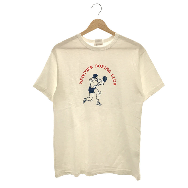 BOXING PRINT TEE カットソー