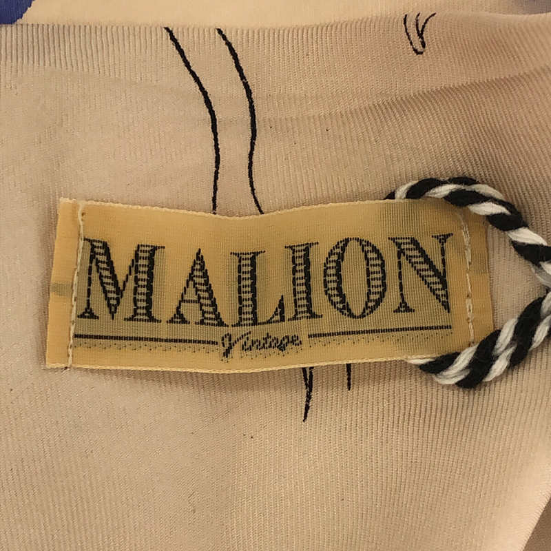 MALION vintage / マリオンヴィンテージ リメイクポンチョ