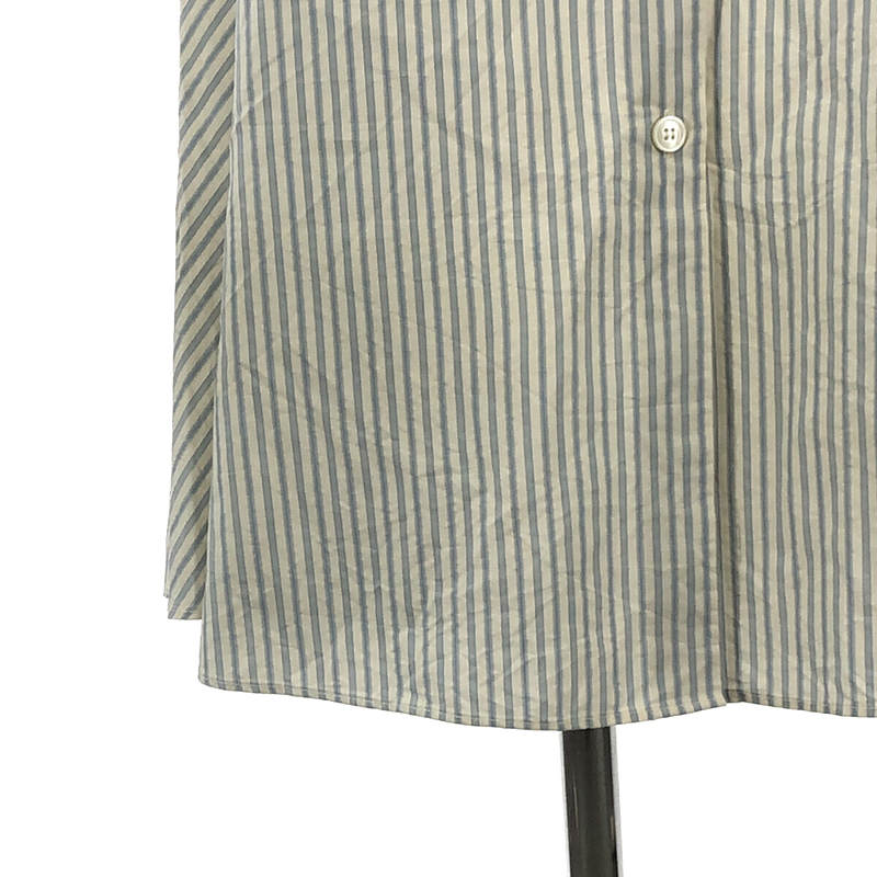 MM6 Maison Margiela / エムエムシックスメゾンマルジェラ Pinstripe shirt skirt 変形スカート