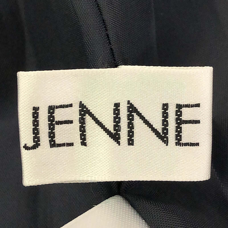 JENNE / ジェンヌ タータンチェック　タックフレアスカート