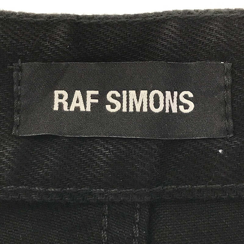 RAF SIMONS / ラフシモンズ SUSPENDER SHORTS デニム ショートパンツ