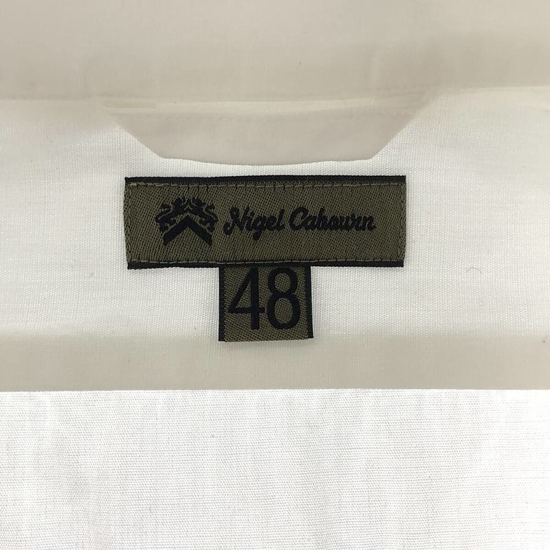 ​NIGEL CABOURN / ナイジェルケーボン オープンカラー 半袖シャツ