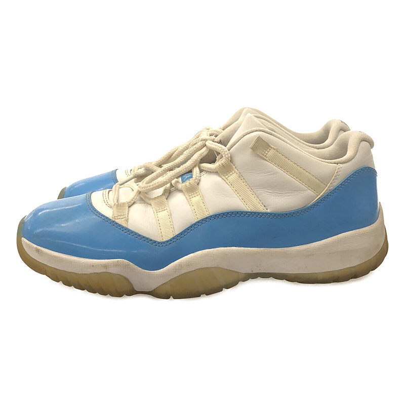 NIKE / ナイキ | AIR JORDAN 11 RETRO LOW 528895-106 エアジョーダン ロー レトロ スニーカー | 28 | White/University Blue | メンズ