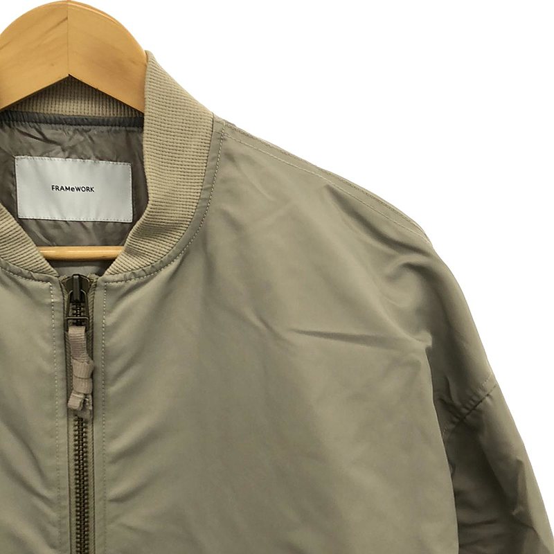 Framework / フレームワーク ナイロンツイルMA-1 ジャケット