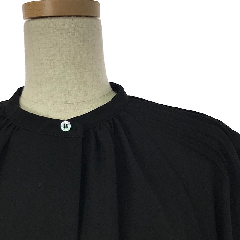 PEライトジョーゼット カーブスリーブワイドBLOUSE ブラウス PEライトジョーゼット カーブスリーブワイドBLOUSE ブラウス