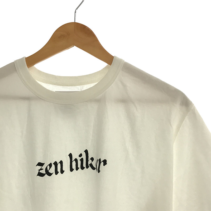 TACOMA FUJI RECORDS / タコマフジレコーズ ZEN HIKER designed by Jerry UKAI プリント半袖Tシャツ