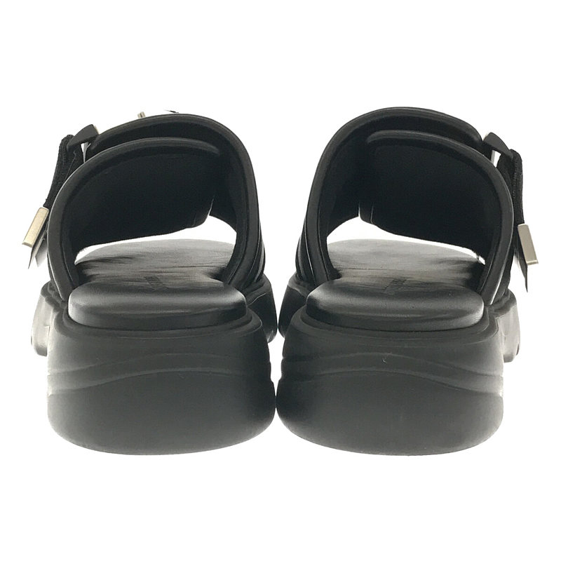 BOTTEGA VENETA / ボッテガヴェネタ 690034 FLASH FLAT SANDAL ダブルストラップ レザー フラッシュ フラット サンダル 箱有