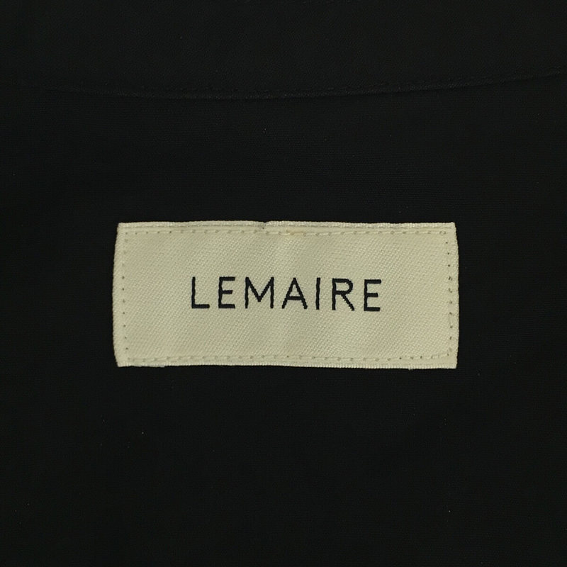 LEMAIRE / ルメール ハンガリー製 バンドカラー ロング ワンピース ラップ ドレス