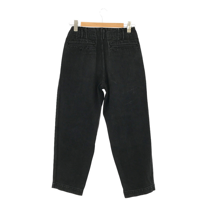 unfil / アンフィル 14oz organic cotton denim 2tuck trousers オーガニック コットン デニム 2タック トラウザーズ パンツ