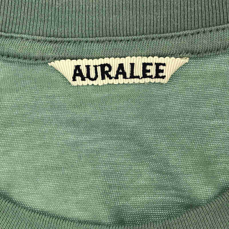 AURALEE / オーラリー SEAMLESS CREW NECK SLEEVELESS コットン クルーネック スリーブレス Tシャツ