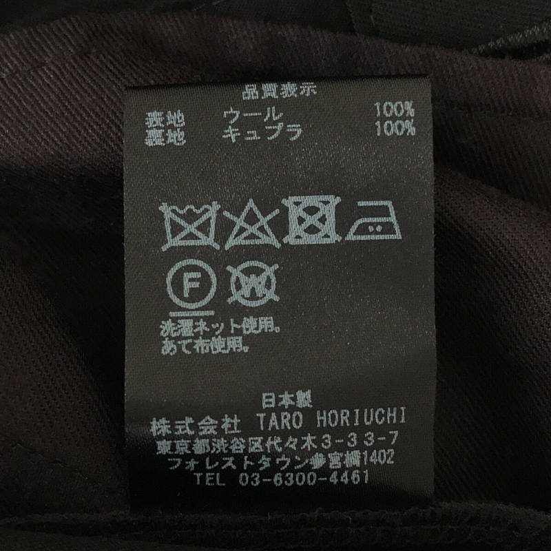 TARO HORIUCHI / タロウホリウチ th products / Tailored Pants テーラードパンツ