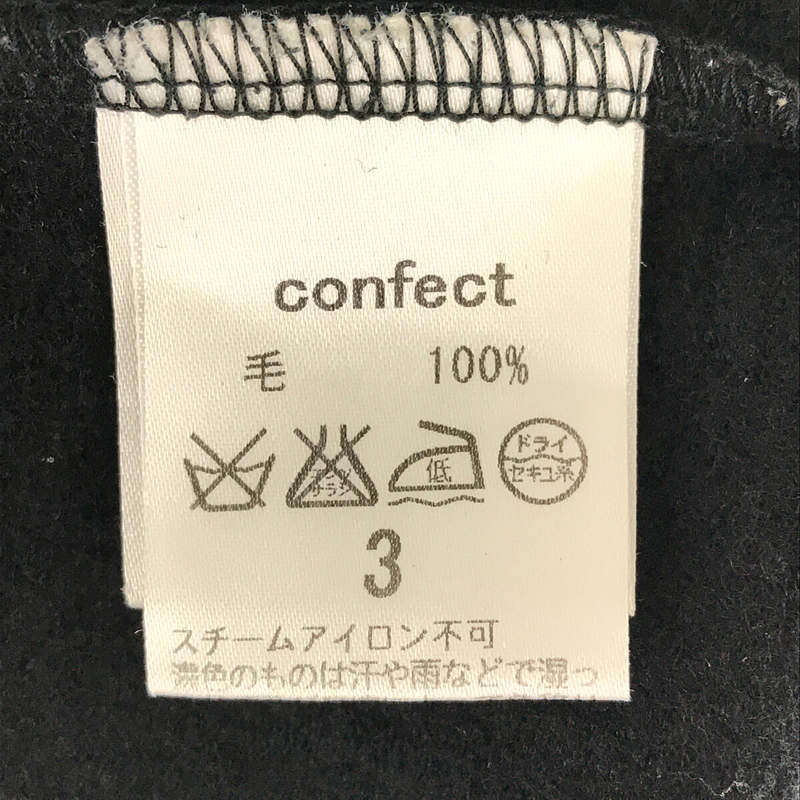 CONFECT / コンフェクト ウール ハイネック ニット プルオーバー