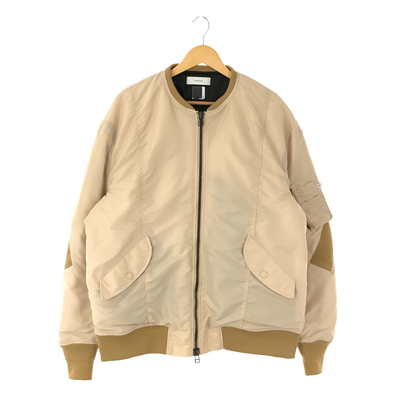 BIG MA-1 BOMBER JACKET リブライン ブルゾン ジャケット